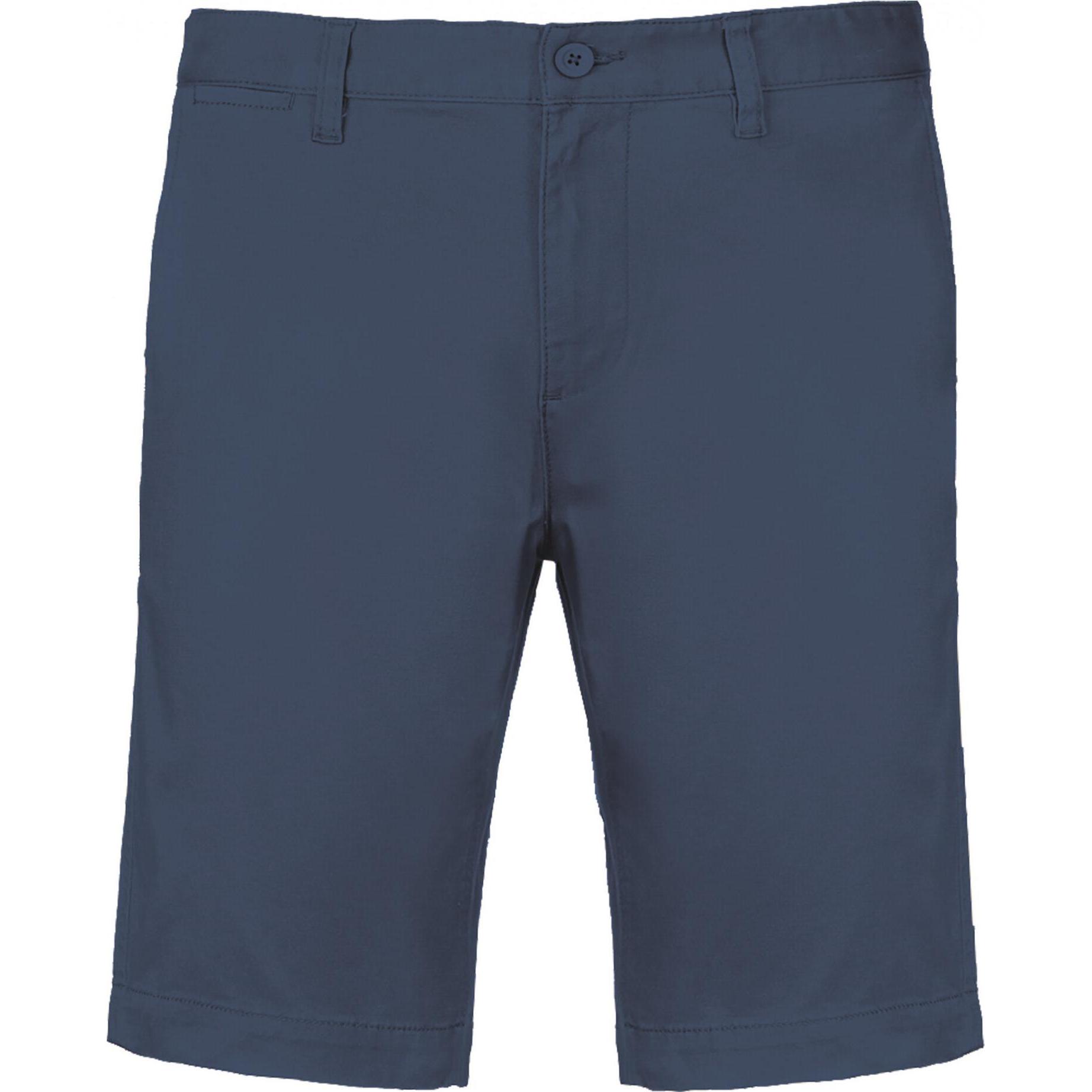 Kariban, Herren, Shorts, Chino Shorts, Blau, (38)