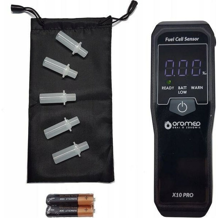 Actual product image Oromed ALK ORO-X10 PRO Alcohol Tester 0 - 4%