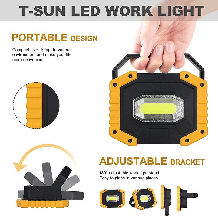Actual product image T Sun LED construction spotlight TS-F0110 (2000 lm)