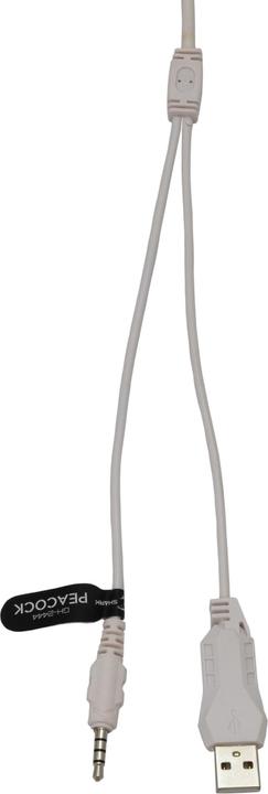 Actual product image White Shark Shark GH-2444 Peacock White (Cable)