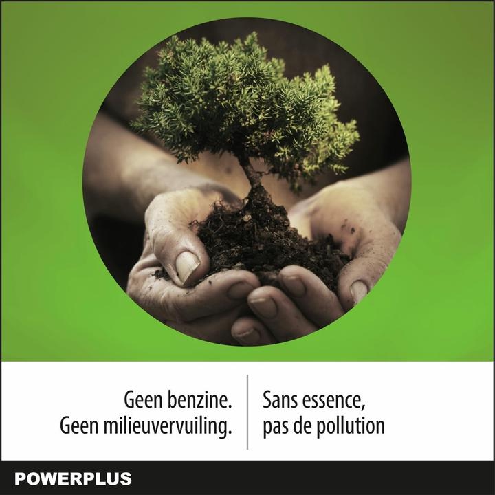 Actual product image Powerplus Dual Power high pressure cleaner 20V - excl. battery and charger (Rechargeable battery operated)