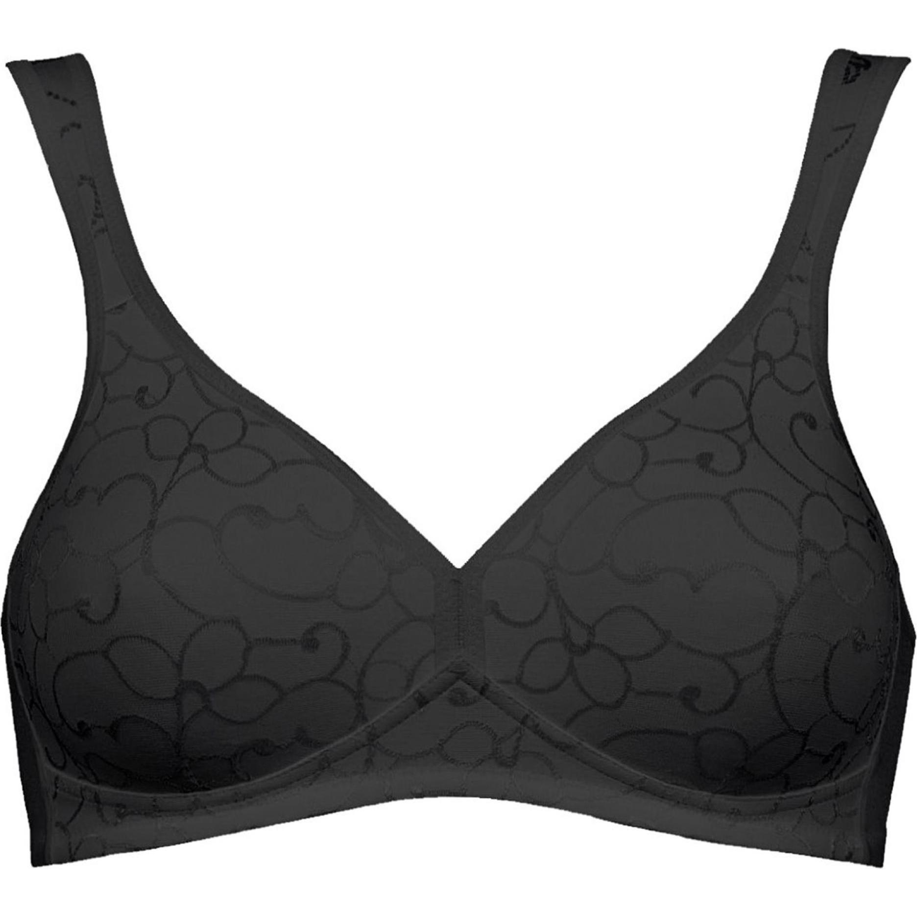 Triumph, BH, Elegant Cotton N, Schwarz, (90 C, Einzelpack)