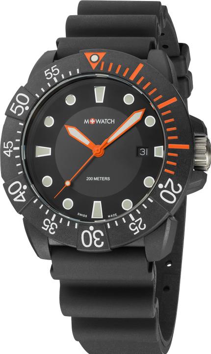 Produktbild M Watch Mondaine Aqua 44 (Analoguhr, Swiss Made, Taucheruhr, 44 mm)