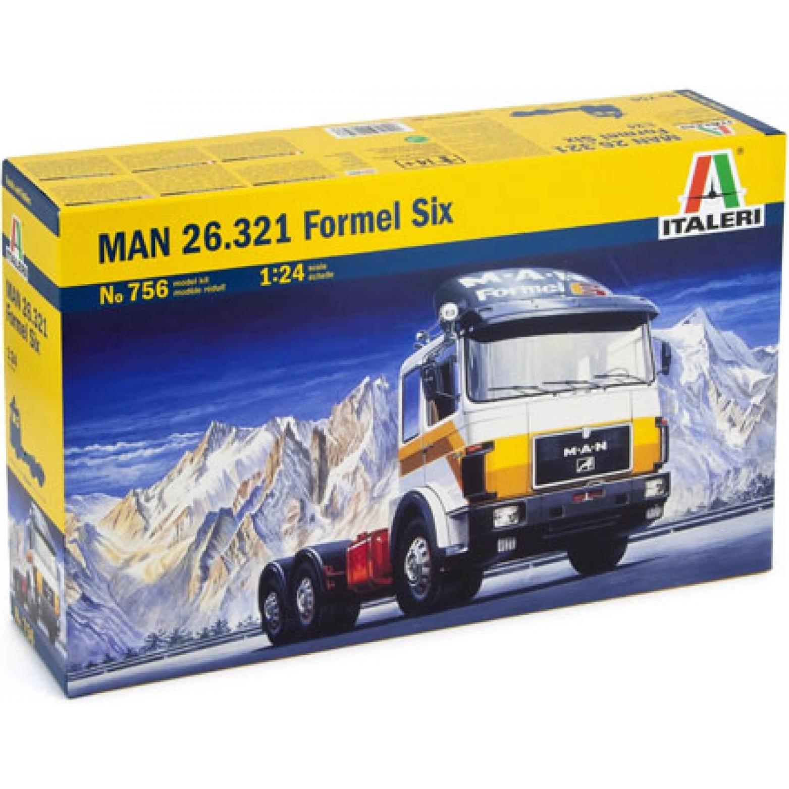 Italeri MAN 26.321 Formel Six (0756)