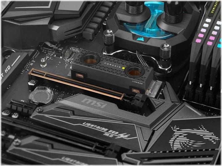 Actual product image Corsair Hydro CX-9029002 Solid State Drive Water Block Black