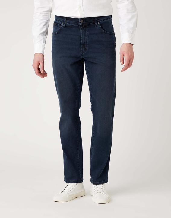Actual product image Wrangler Texas Slim Jeans Slim Fit bruised river (40)