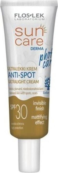 Floslek Sun Care Derma Photo Care Ultralight Anti-Spot Face Cream Spf30 30Ml (Sonnencreme, SPF 30, 30 ml)