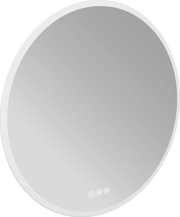 Emco pure ++ LED light mirror, diameter 600 mm, 441130606 (Ø 68 cm)