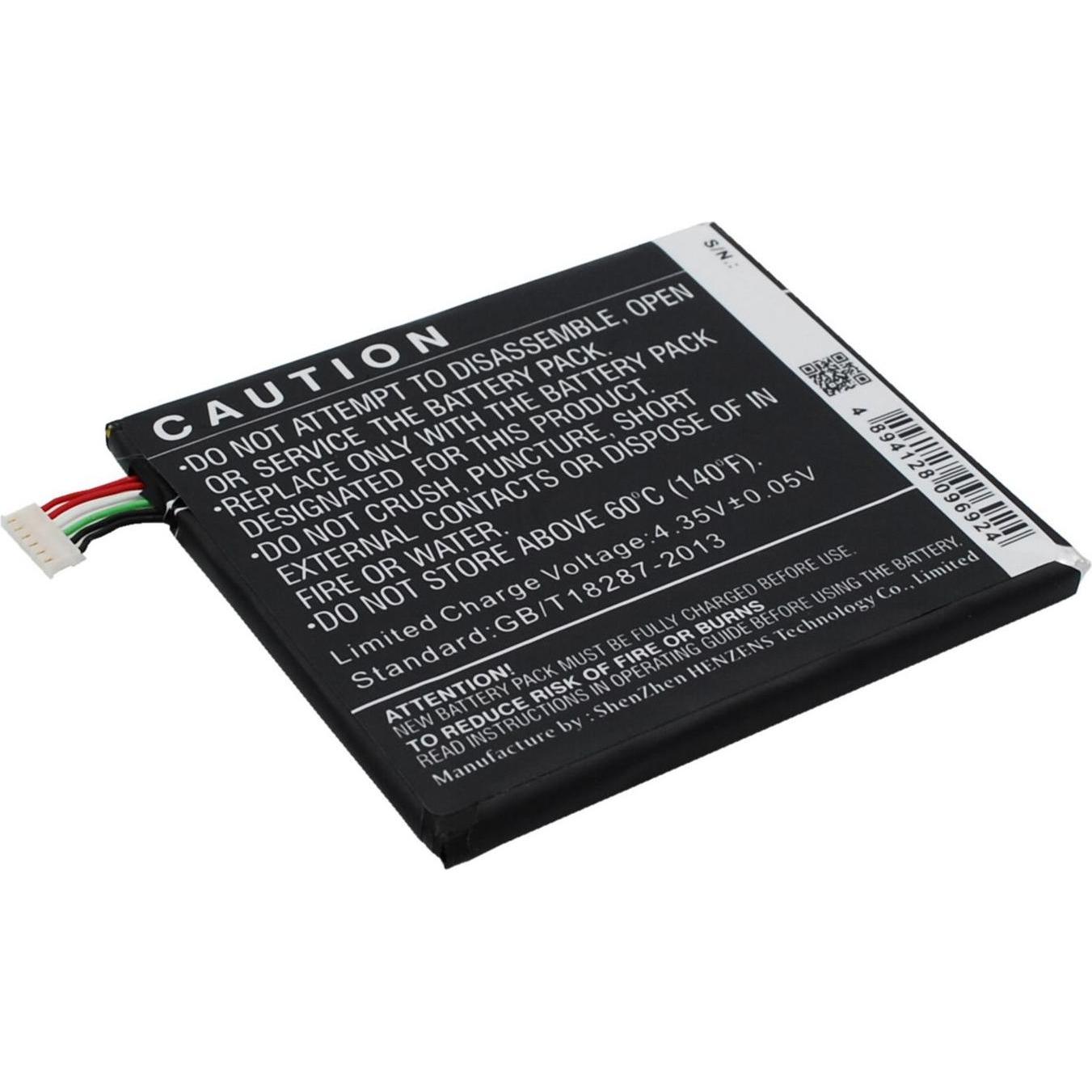 CoreParts Battery for HTC Mobile (Akku), Mobilgerät Ersatzteile, Schwarz