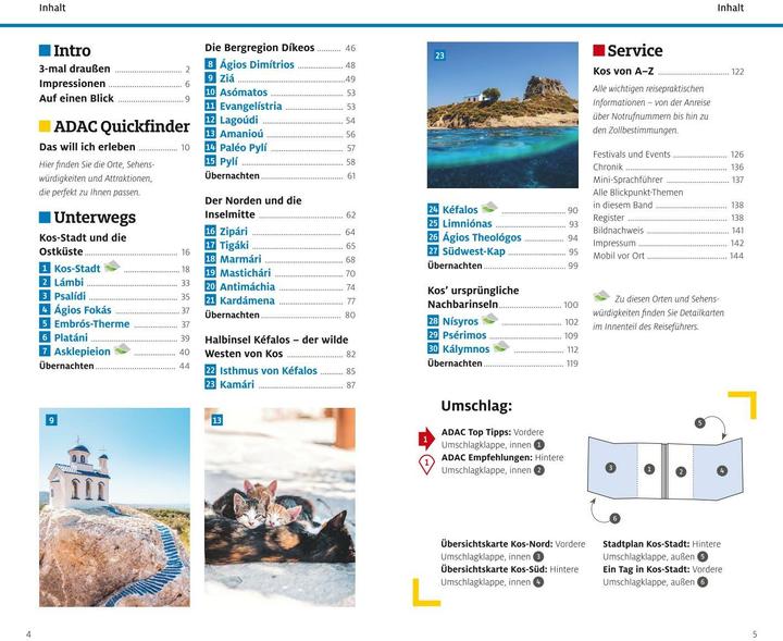 Image du produit Adac Reiseführer Kos (Allemand, Elisabeth Jastram, Thomas Jastram, 2024)