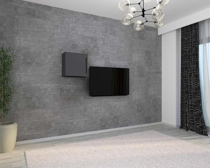 Produktbild VCM Holz Wandregal Hängeregal Wandschrank Wandwürfel Würfel Ablage Arila M (50 x 30 x 50 cm)
