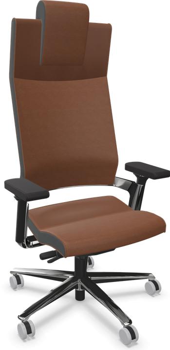 Leder Premium Tabakbraun, Poliert