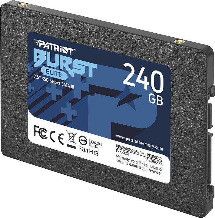 Actual product image Patriot Burst Elite (240 GB, 2.5")
