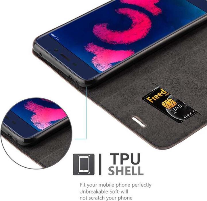 Productafbeelding Cadorabo Boek Onzichtbare Magneethoes (Honor 6C Pro)