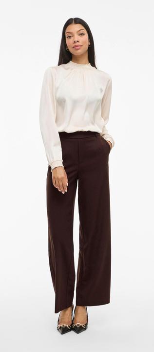 Produktbild Vila VIVARONE High Waist Hose mit weitem Bein (40)