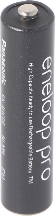 Produktbild AccuCell Akku eneloop pro, AAA Micro, 500 Ladezyklen, geringe Selbstentladung, mit Box (1 Stk., AAA, 950 mAh)