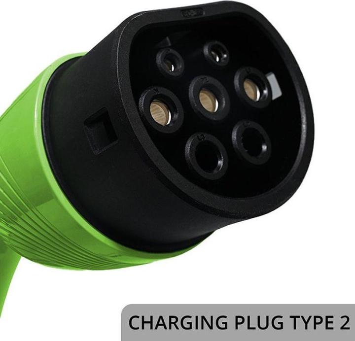 Actual product image Qoltec Mobile charger for car (Type 2, 3.50 kW, 16 A)