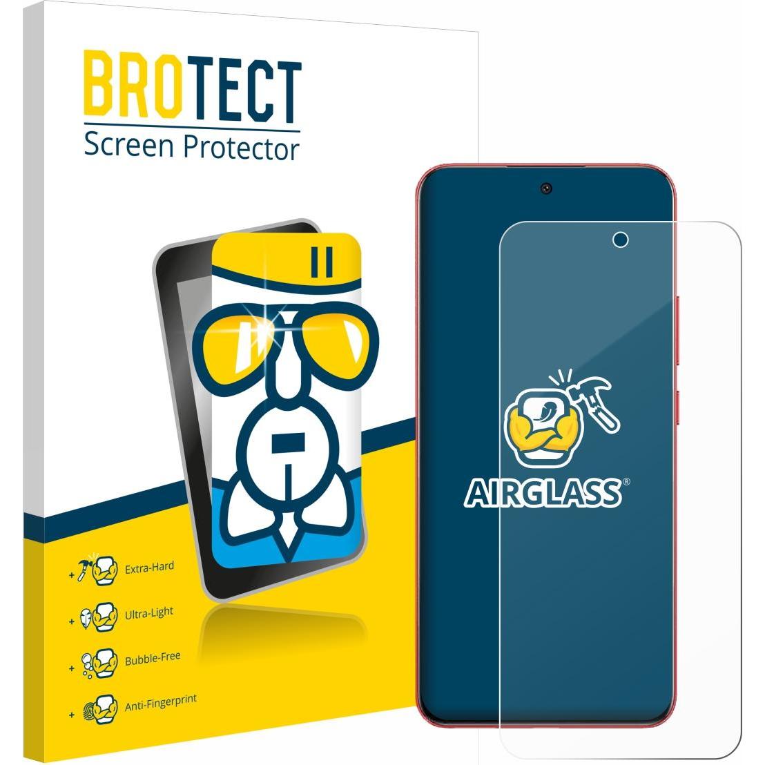 BROTECT Schutzglas Schutzfolie Displayschutz Display Schutz Glas Folie klar (1 Stück, Umidigi A5 Pro), Smartphone Schutz...