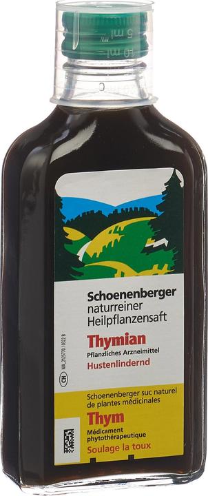 Produktbild Schönenberger Thymian Heilpflanzensaft Saft