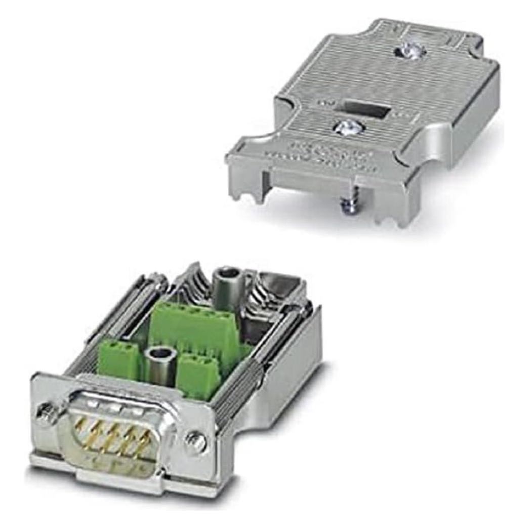 Phoenix Contact 2904467 SUBCON-PLUS-M/AX 9 D-SUB-Busstecker, Elektronikkabel + Stecker, Grau