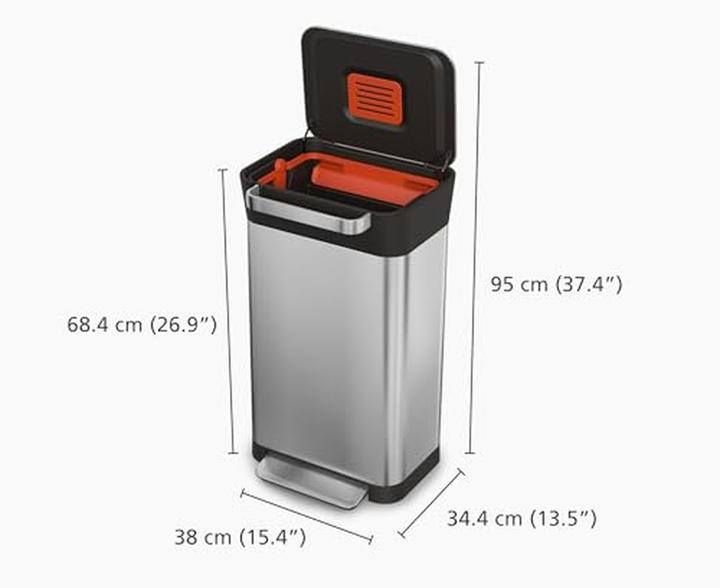 Actual product image Joseph Joseph Recycling Station Titanium (30 l)