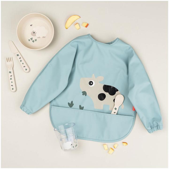 Produktbild Done by Deer Lätzchen Ärmel-Lätzchen - wasserdicht - Tiny Farm