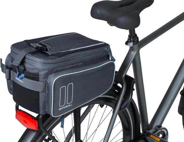 Actual product image Basil Luggage carrier bag (7 l, Luggage carrier bag)