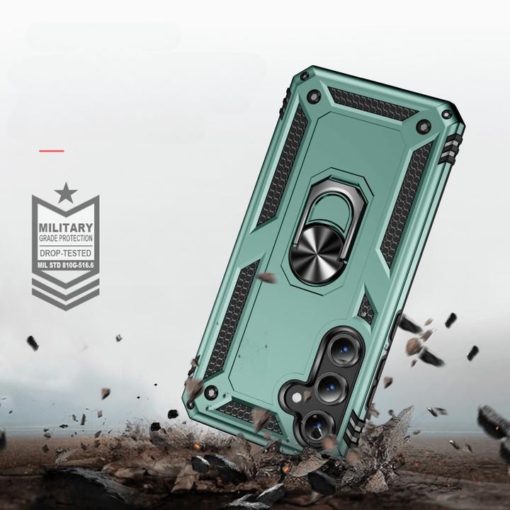 Actual product image Cover-Discount FE - Robust back cover with kickstand (Samsung Galaxy S24 FE)