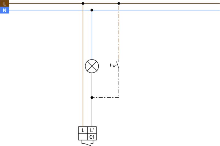 Actual product image BEG 92622 Indoor sensor insert 180-T complete type RAL9010 (10 m)