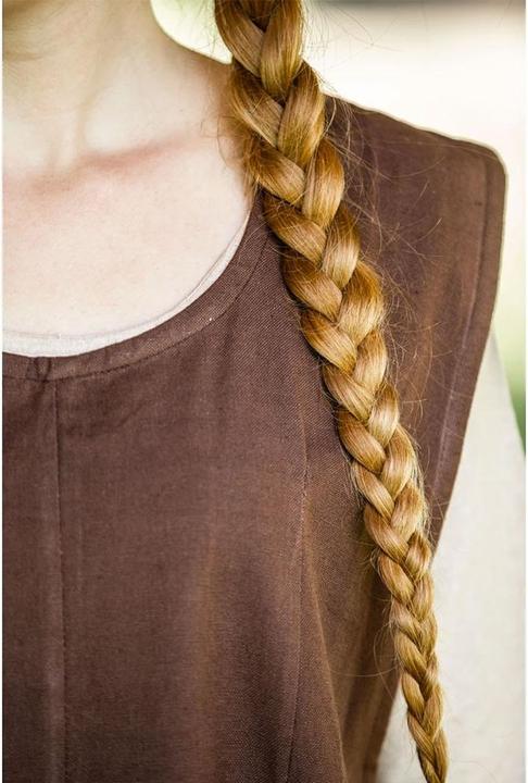 Image du produit Carbone Sur-robe médiévale Gerda, marron foncé (XL)