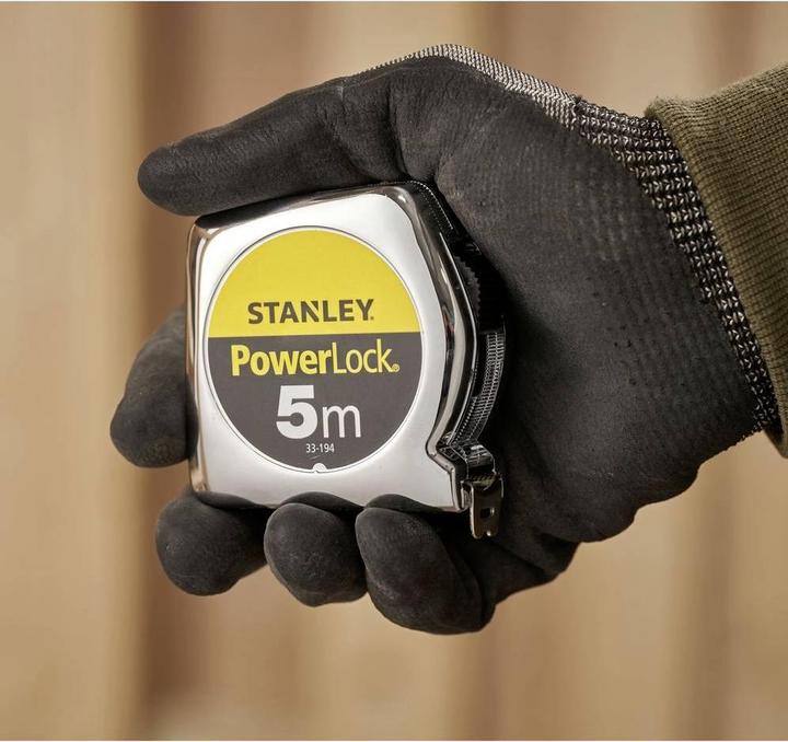 Actual product image Stanley Rollmeter Powerlock (5 m)