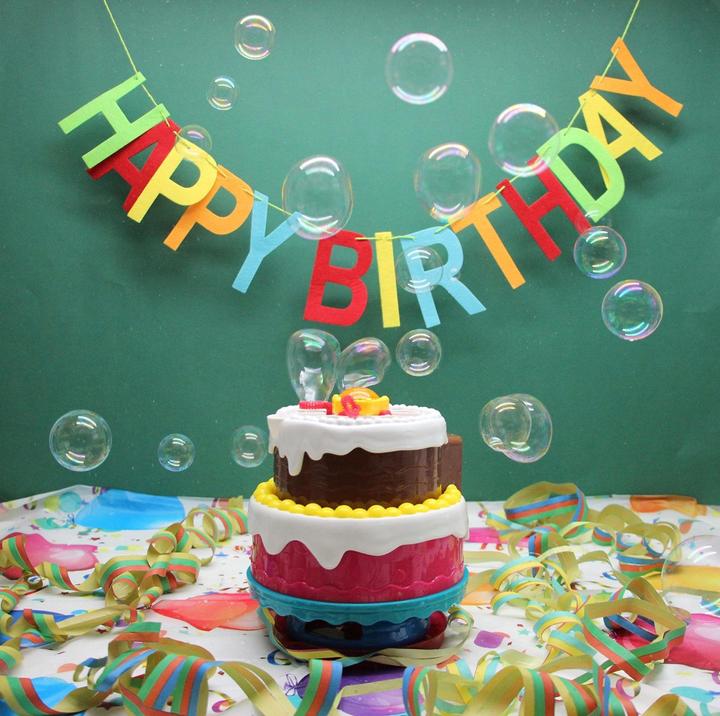 Immagine prodotto Alldoro Torta per feste con bolle di sapone