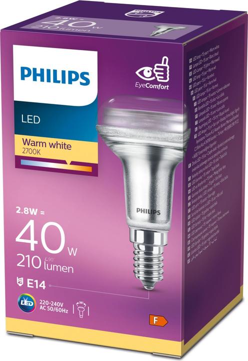 Image du produit Philips lampe LED (E14, 2.80 W, 210 lm, 1 x, F)