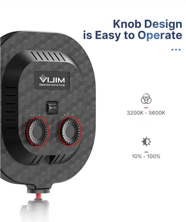Actual product image Vijim K7 (Video light)