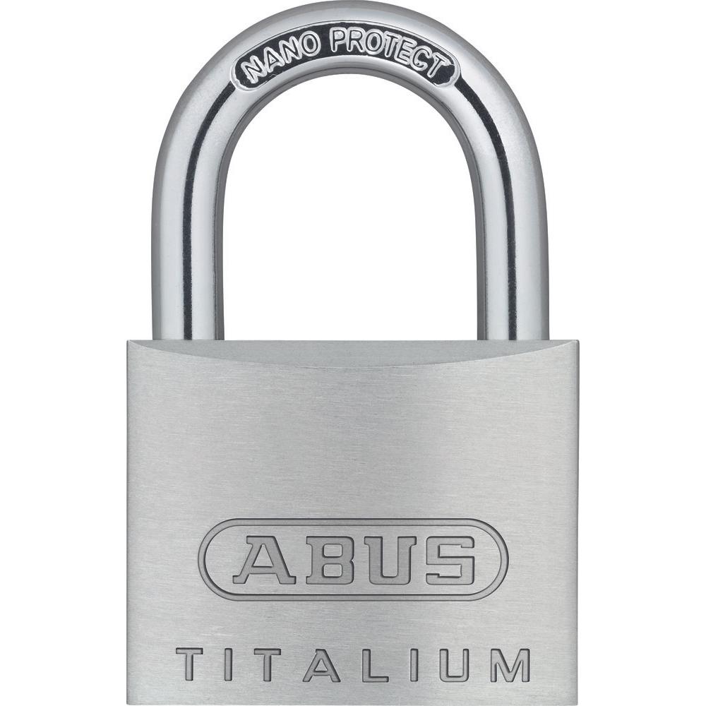 Abus, Vorhängeschloss, 4 Vorhängeschloss Quads 64TI/40 silber
