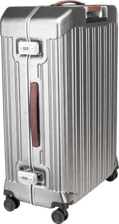 Produktbild Piquadro PQ-Light - Ultra Slim Grosser Hartschalentrolley Schwarz/Leder (67 l)