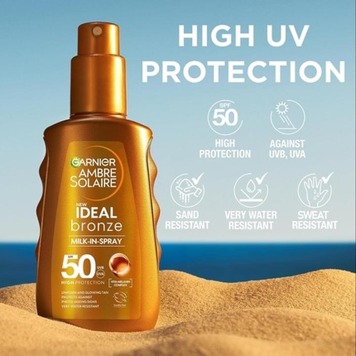 Immagine prodotto Garnier Ideal Bronze (Spray solare, SPF 50, 150 ml)