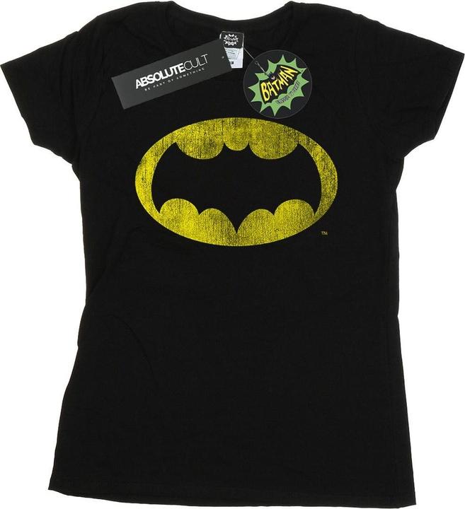 Produktbild Batman TV Serie Distressed Logo Baumwolle TShirt (M)