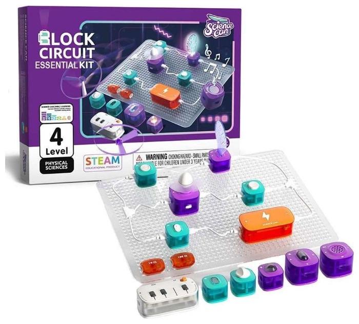 Produktbild Science Can Block Circuit Essential Set - Elektrisierende Experimente / Block Circuit Essential Kit