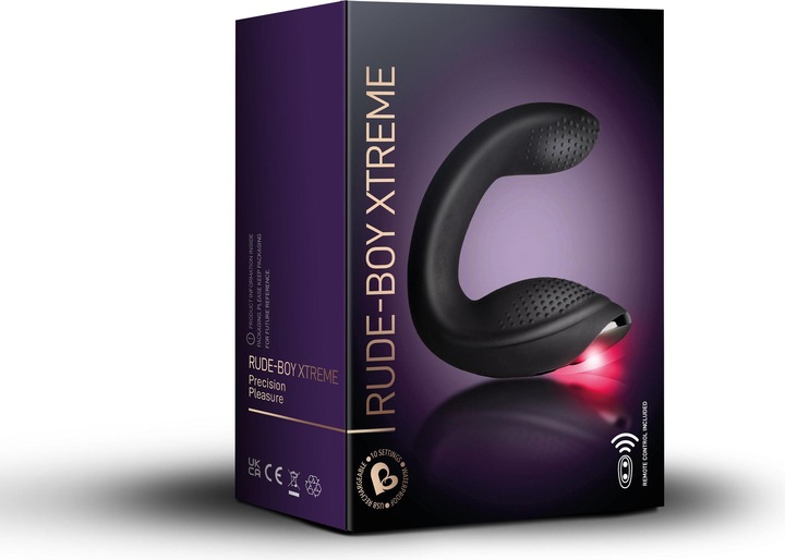 Produktbild Rocks-Off Rude Boy Xtreme Prostate Vibrator With Remote Control