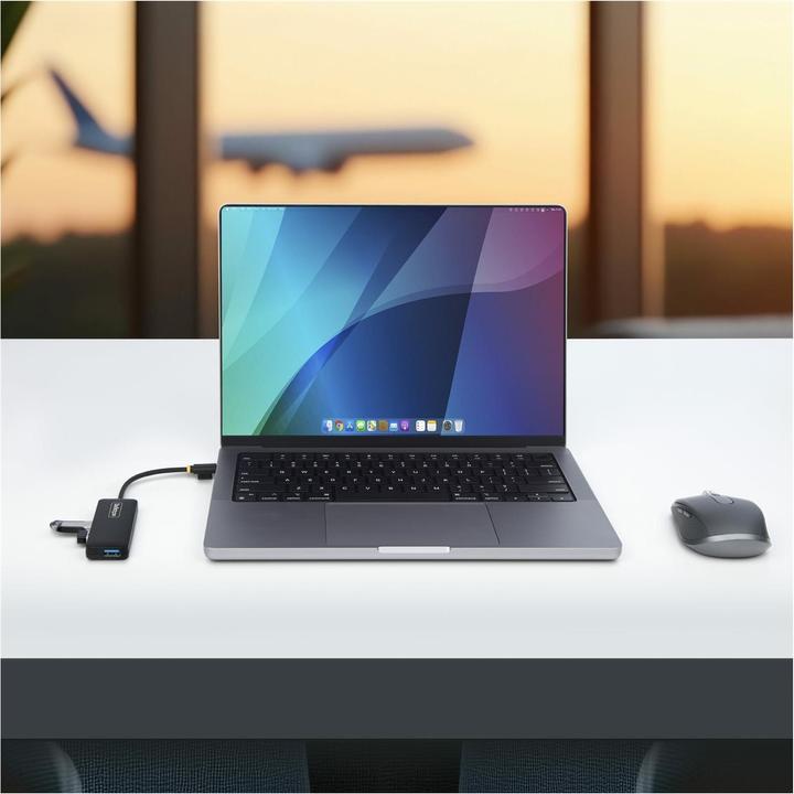 Immagine prodotto StarTech 4-Port USB-C Hub 5gbps Portable Powered Nms Ns Ctlr (USB-C, 4 porte)