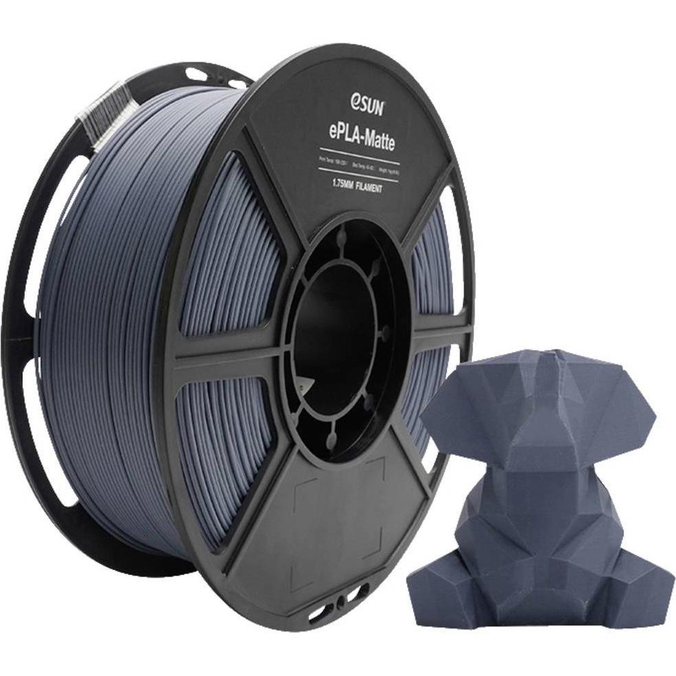 Thumbnail - eSUN ePLA Filament (PLA, 1.75 mm, 1000 g, Grau), 3D Filament, Grau