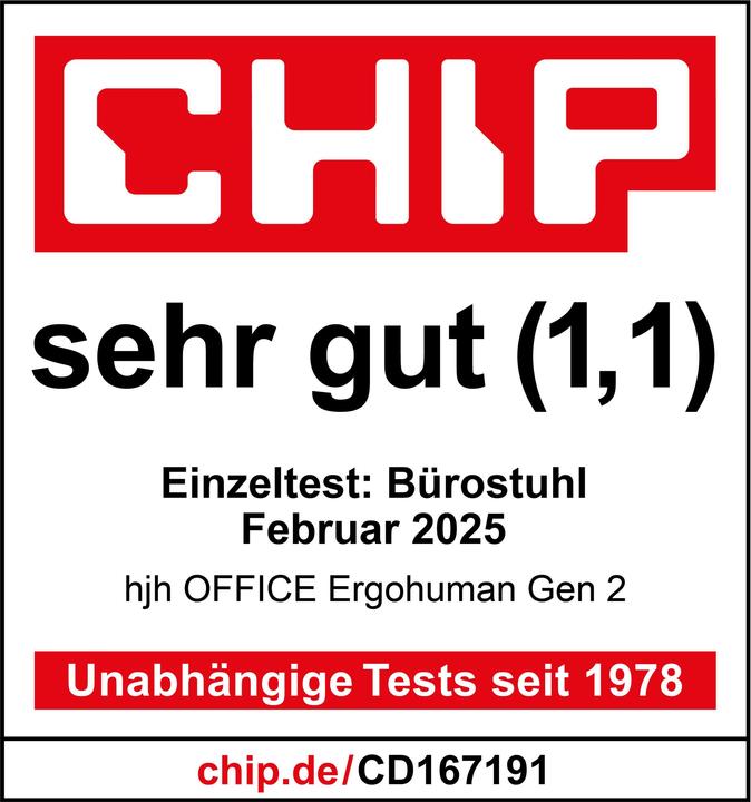 Image du produit Hjh Office Ergohuman Ultra Gen2 (46 - 58 cm)