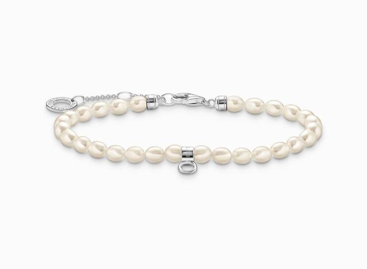 Immagine prodotto Thomas Sabo Bracciale con perle (19 cm, Argento 925)