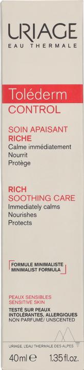 Produktbild Uriage Toléderm Control Rich Soothing Care 40 ml (40 ml)