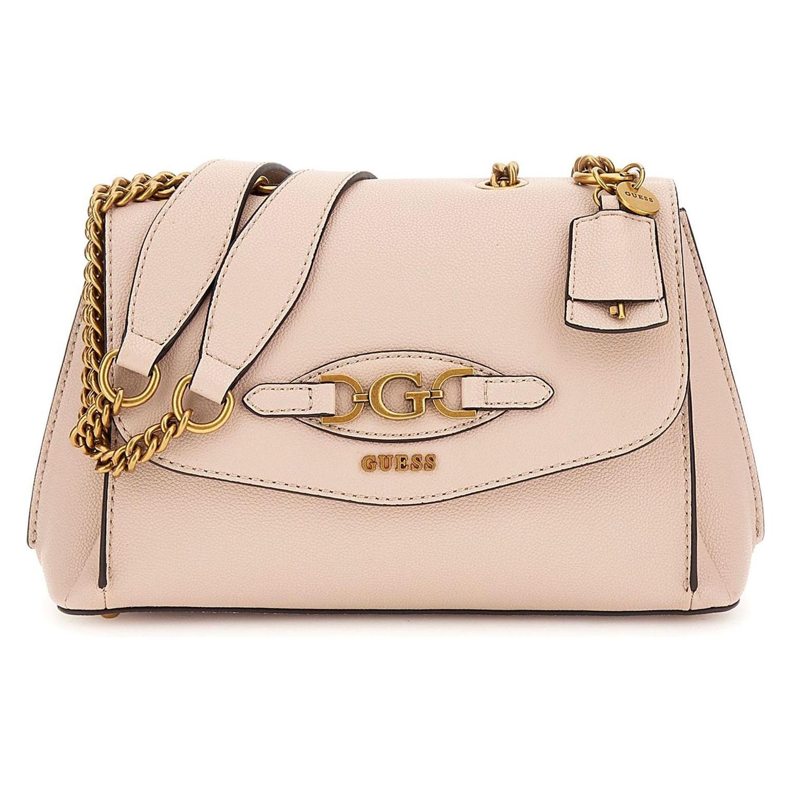 Guess, Damen, Handtasche, Malva Convertible Xbody Flap, Beige