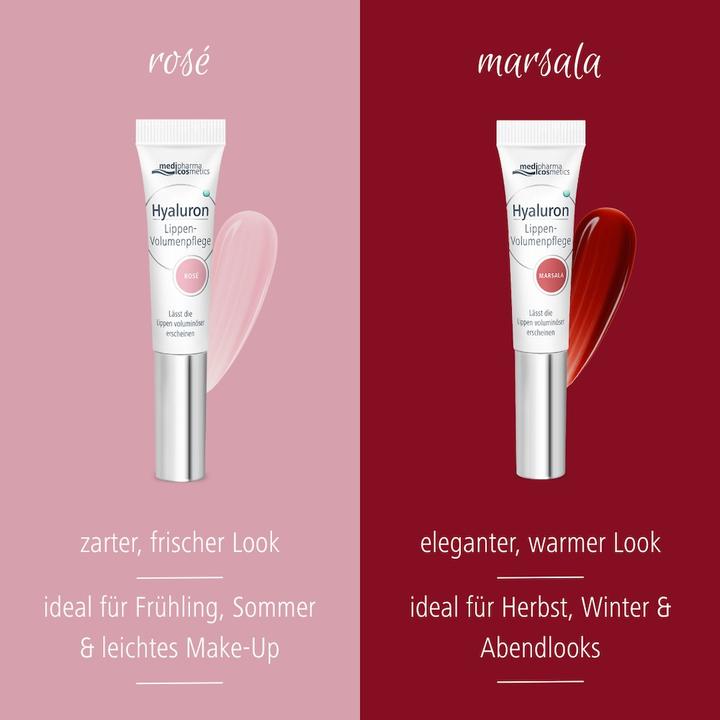 Produktbild Medipharma cosmetics Hyaluron Lippen-Volumenpflege marsala, 7 ml Creme (7 ml)