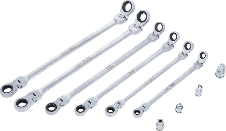 Image du produit BGS Jeu de clés à oeil à cliquet 8 - 19 mm 10 pièces