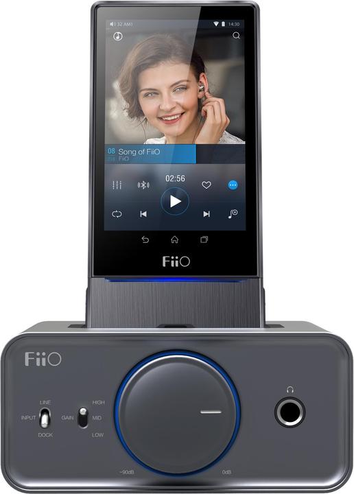 Actual product image FiiO K5 Docking Station (gain switch)