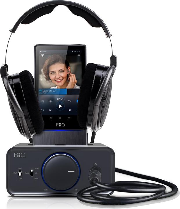 Actual product image FiiO K5 Docking Station (gain switch)